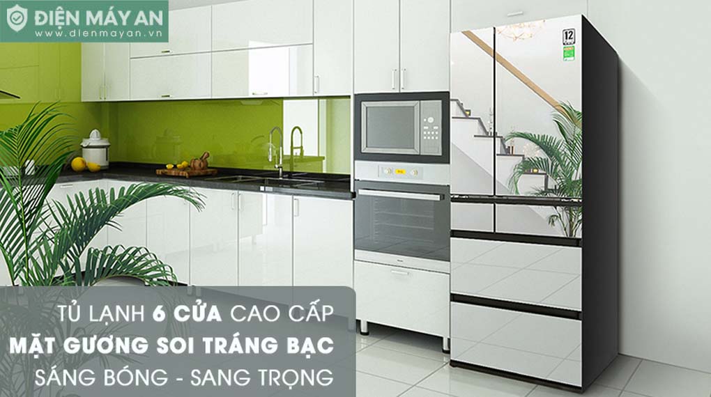 Tủ lạnh Panasonic Inverter 589 lít NR-F603GT-X2